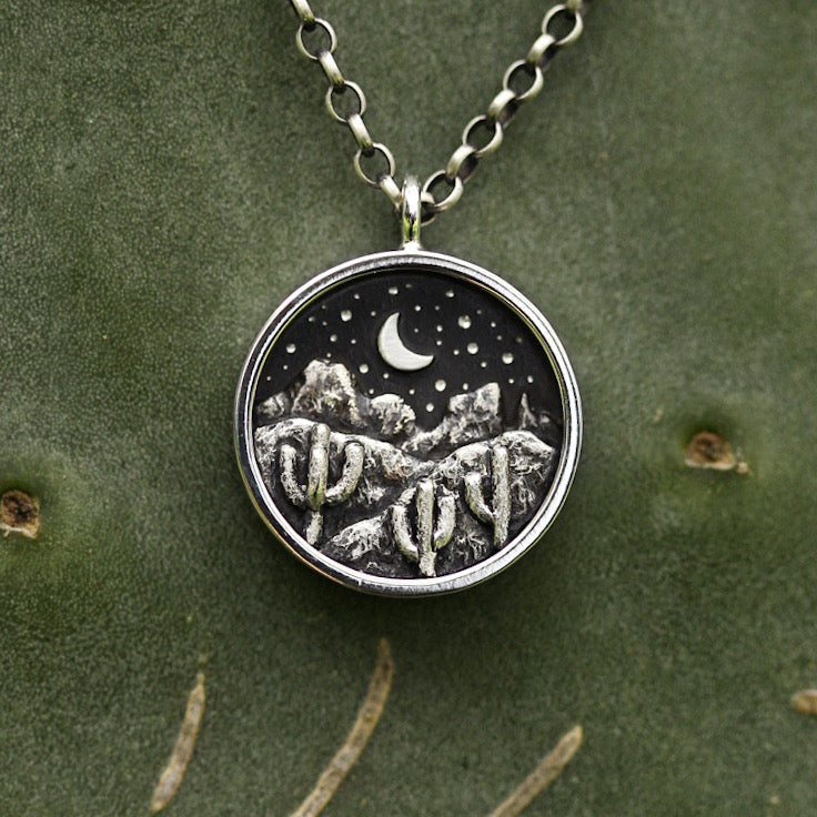 Saguaro Mountains Pendant