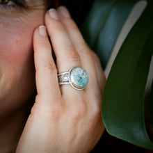 Sandhill Turquoise Sterling Silver Rings