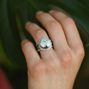 Sandhill Turquoise Sterling Silver Rings