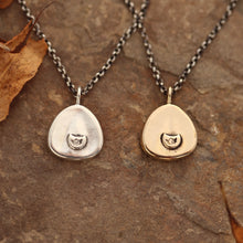 Lone Pine Pendant - Trillion - Silver or Bronze