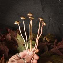 Woodland Mushroom Hair Stick Singles